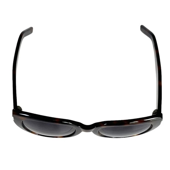 SAINT LAURENT Women\'s Brown Tortoise Shell Oversize Sunglasses